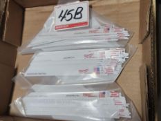 LOT - MILWAUKEE NEW MEDIUM METAL 8" SAWZALL BLADES (50 PC)