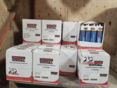 BOXES - SOUDAL RTV3 1680 90 WHITE MILDEW RESISTANT SILICONE