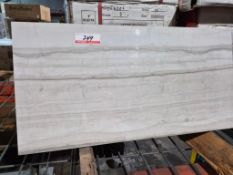 BOXES - ASSTD PORCELAIN TILE - EDEN DOLOMITE (3 BOXES) MT-25 WHITE (3 BOXES) UTICA SNOW (4 BOXES)