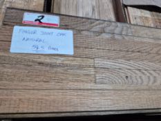 BOXES - IMPERIAL 7 X 3/4" OAK NATURAL FINGER JOINT SOLID WOOD FLOORING (21 SQFT/BOX)