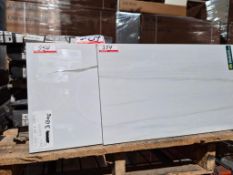 BOXES - PREMIUM WHITE CARRARA 12X24" (6 BOXES),  ARIA WHITE (4 BOXES), EDEN DOLOMITE PORCELAIN TILES