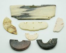Sammlung Ritualjade Huang-Anhänger