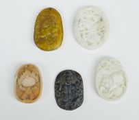 Sammlung Jade-Amulette