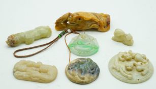 Sammlung Jadeschnitzereien