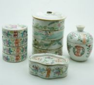 Sammlung Chinesische Porzellane 19. Jh., 11-tlg.