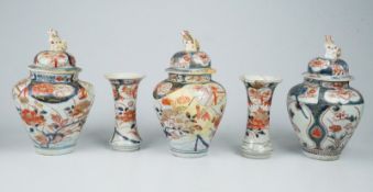 Sammlung Imari Vasen Japan Edo Epoche 18. JH. 