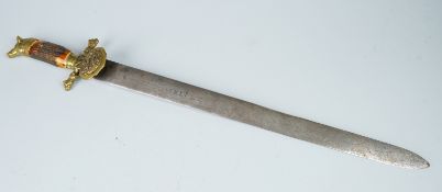 Authentischer barocker Hirschfänger von 1782