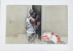 2 Farblithographien, Italien, 70er