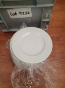 Appears to be a white porcelain dinner plate