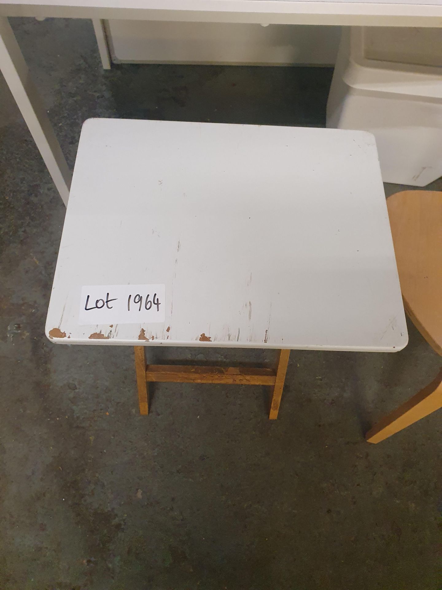 Table & Stool - Image 2 of 3