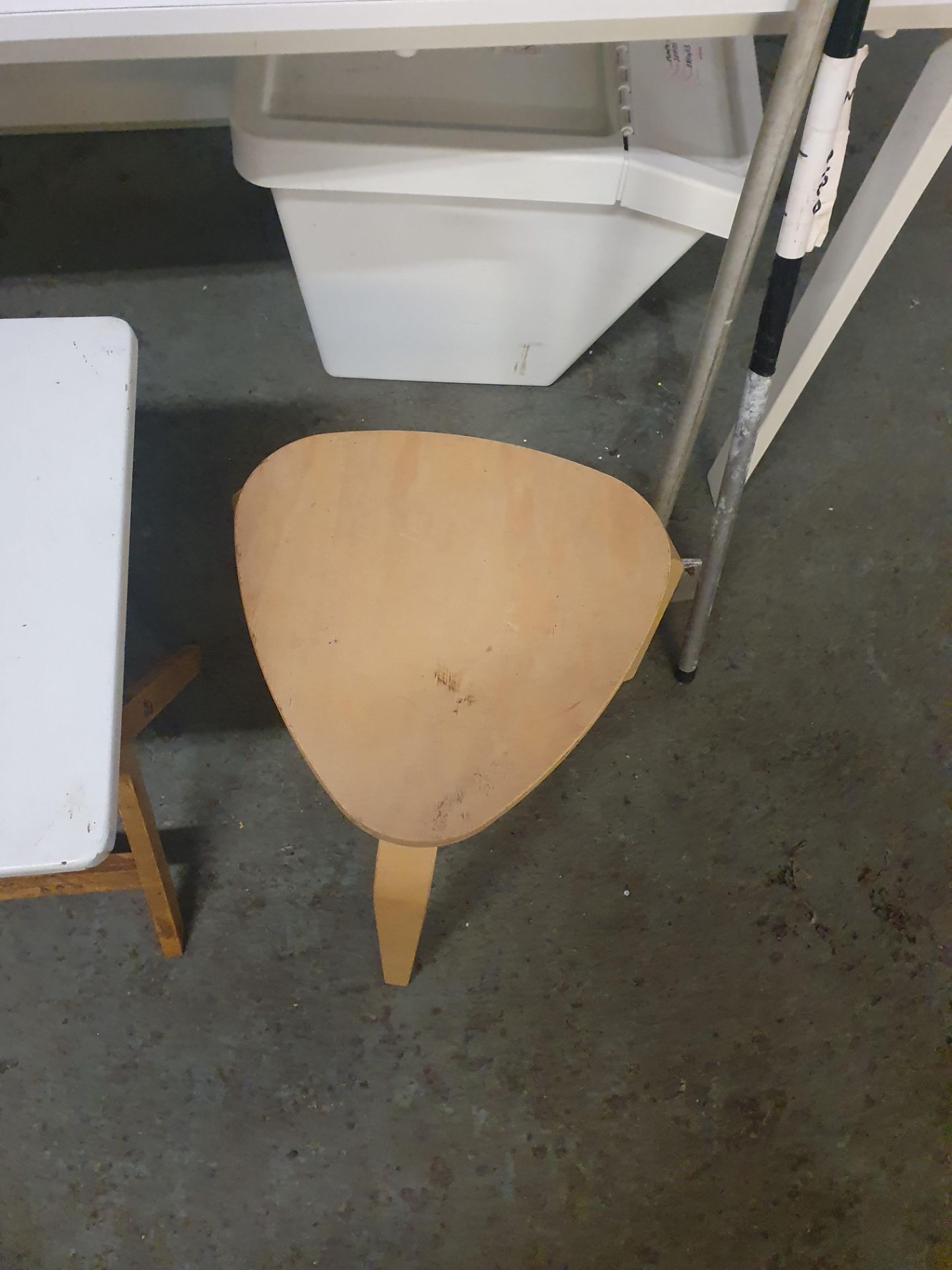 Table & Stool - Image 3 of 3