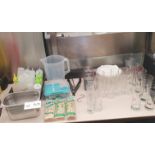 Glasses, Sauce Bottles and More