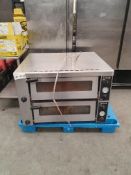 Double Deck Pizza Oven 