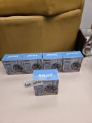 (New) 5x 4'  USB Fan (Box Slightly Damaged)