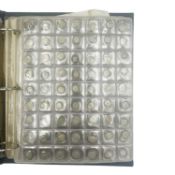 GB - An album of George III to QEII silver, copper and cupro-nickel coinage.