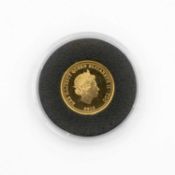 A cased Bradford Exchange QEII 2015 full sovereign gold proof coin.