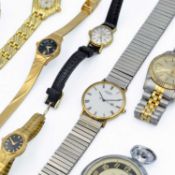 A collection of mechanical and quartz watches.