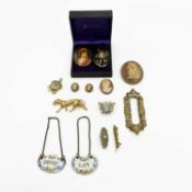 A selection of costume jewellery.