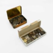 COMMONWEALTH & WORLD COINS - A collection of 19th-20th century base metal and silver coinage.