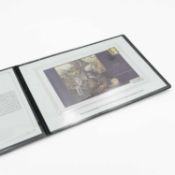 A Westminster Mint presentation cover 2010 quarter sovereign gold proof coin.