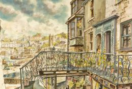 Gordon ARNOLD (1920-2015) Tregenna Terrace, St Ives