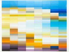 Carl JAYCOCK (1963) St Ives from the Terraces-Essence (2020)