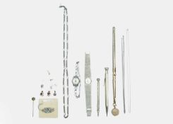 A selection of jewellery.