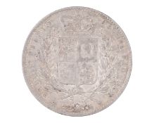 GB - Victoria, 1845 silver crown.