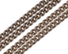 An Italian 9k curb link 20.5