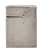 A mid-century silver lighter by Alfred Dunhill & Sons.