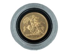 GB - A Queen Elizabeth II 1979 proof sovereign gold coin.