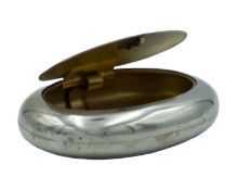 A silver tobacco box by Horton & Allday.