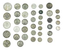 GB SILVER PRE-DECIMAL COINAGE.