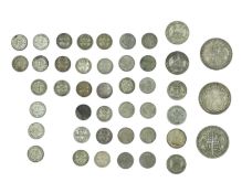 GB - A collection of George V-George VI pre-1947 .500 silver coinage.