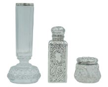 A Victorian silver cosmetic bottle by Arthur Willmore Pennington.