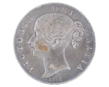GB - Victoria, 1845 silver crown.