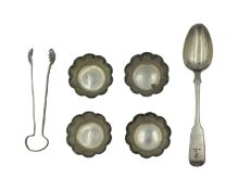 A selection of silver objects.