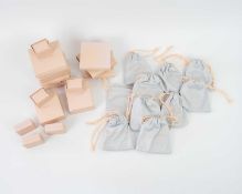 A selection of 925 silver jewellery by Diamonique.