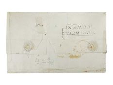 Pre stamp cover/entire sent from Havana? To London.