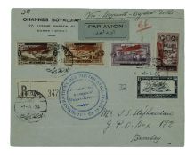 1930 Syria First Flight Cover.
