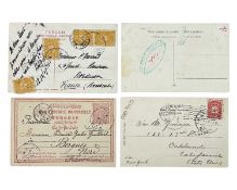 Ottoman, Turkey postcards x4.