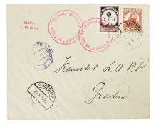 Polish Balloon Flight Cover.