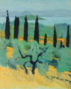 Barrie BRISCOE (1936-2010) French Landscape View