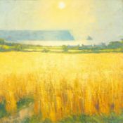 David RYLANCE (1941) Golden Fields Towards The Cornish Coast