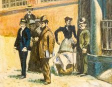 John KEEN (1924-2019) Aristocracy Awaiting a Ride