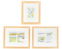 Sue LEWINGTON (1956) Three works related to the Isles of Scilly