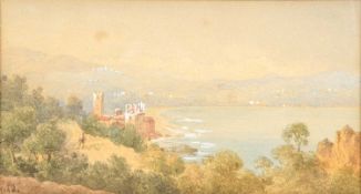 Charles Van Der VELDE (1818-1898) Coastal Scene
