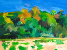 Neill LOWDON (1959) Huge Bank of Trees, Summer
