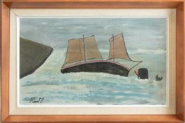 Stephen CAMPS (1957) Manner of Alfred Wallis