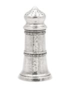 An Arts & Crafts sugar shaker by Sandhein Brothers.